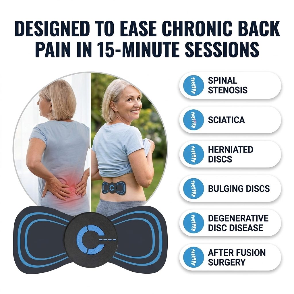 Designed to ease chronic back pain in 15-minute sessions